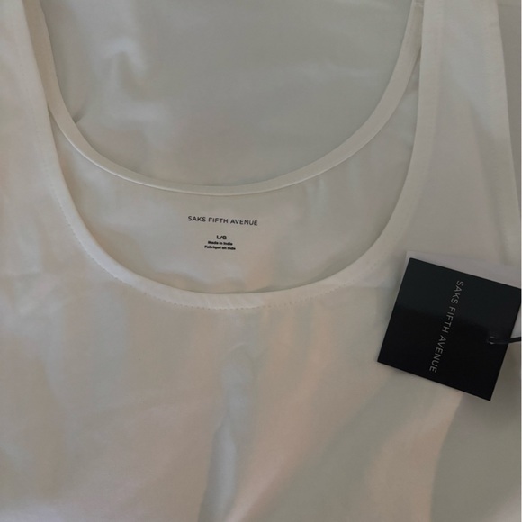 Saks Fifth Avenue Tank NWT - Picture 2 of 2